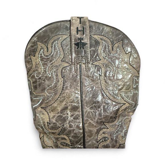 EUC Tin Haul Men's 9.5 D “Money Maker” Leather Western Boots. Worn Couple Times - Picture 16 of 16